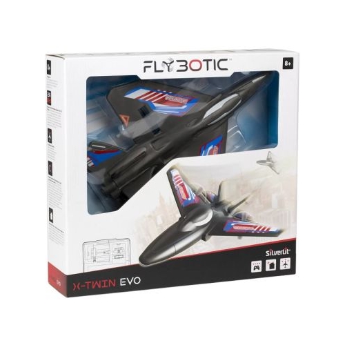 Avion cu telecomanda Evo X-Twin rosu