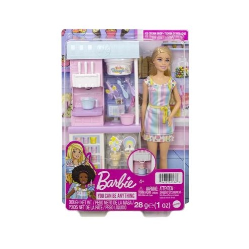 Set de joaca Barbie magazinul de inghetata