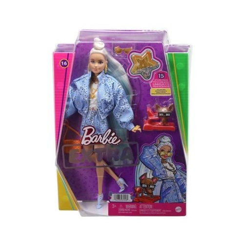 Papusa Barbie Extra cu bandana