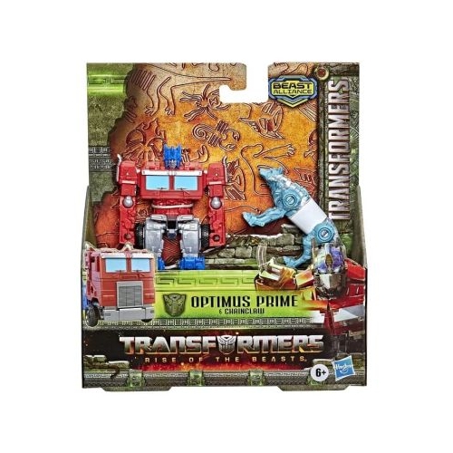 Transformers 7 Beast Alliance. Set 2 figurine Optimus Prime si Chainclaw