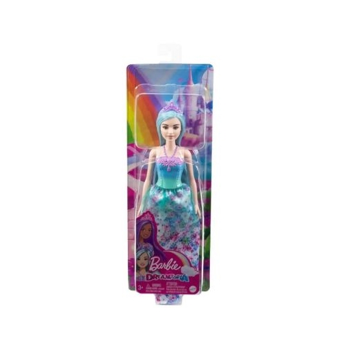 Papusa printesa cu par albastru Barbie Dreamtopia