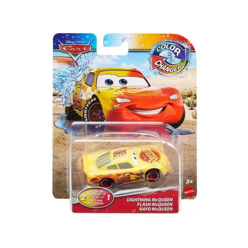 Masinuta Fulger Mcqueen cu culori schimbatoare Cars