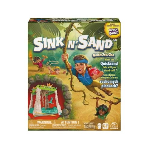 Joc de aventura cu nisip kinetic