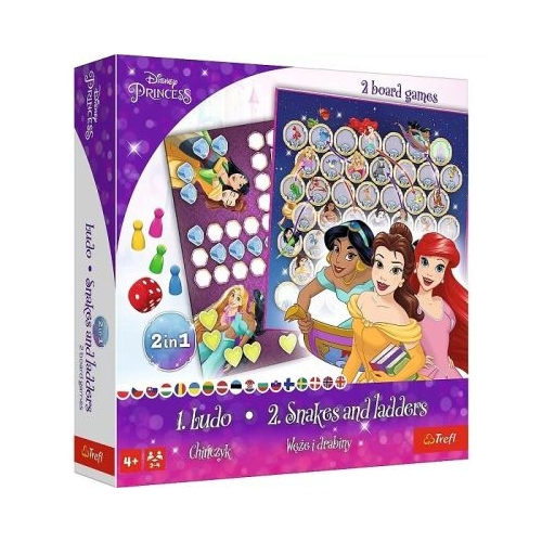 Joc Disney Princess 2in1 Ludo si Serpisori scari