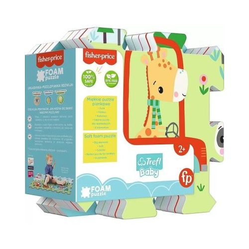 Puzzle din spuma Fisher Price Prietenii simpatici. Trefl
