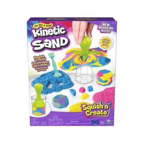 Kinetic sand Set de creatie Squish