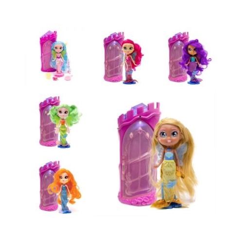 Set de joaca cu sirena castel si accesorii Bright Fairy Friends