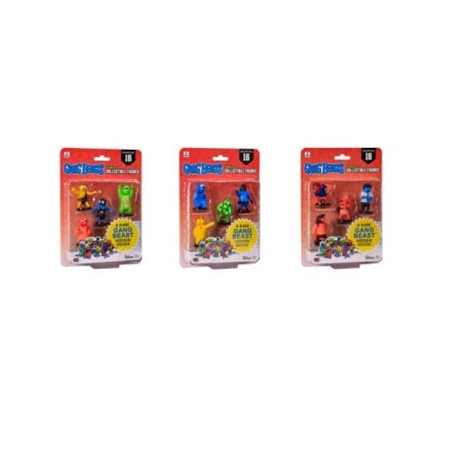 Set 5 figurine Gang Beasts cu un personaj rar ascuns