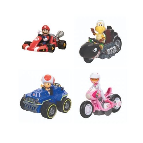 Figurina cu kart 6 cm Super Mario Bros Movie diverse modele