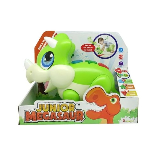 Dinozaur Junior Triceratops cu sunete Mighty Megasaur