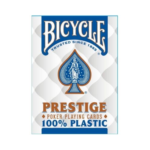Pachet carti de joc poker profesionale Bicycle Prestige Albastru