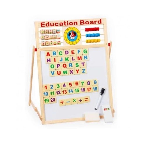 Tabla magnetica copii 5 in 1 mare