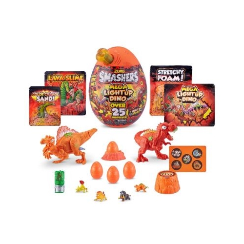 Figurina surpriza Smashers Light Up Dino