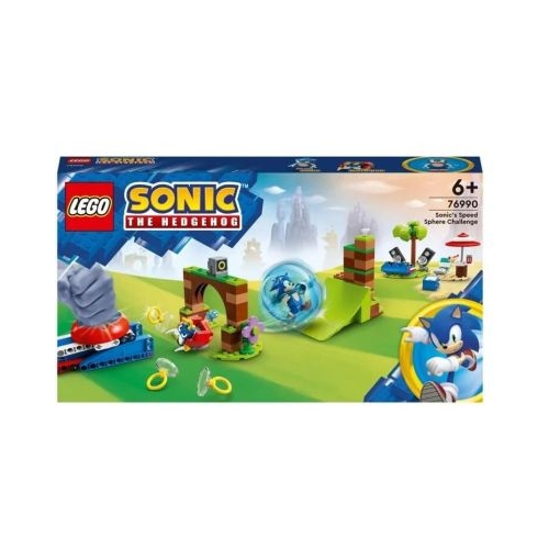 LEGO Sonic the Hedgehog Provocarea cu sfera de viteza a lui Sonic 76990 292 piese
