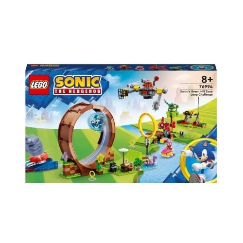 LEGO Sonic the Hedgehog. Provocarea cu bucla a lui Sonic din zona Green Hill 76994 802 piese