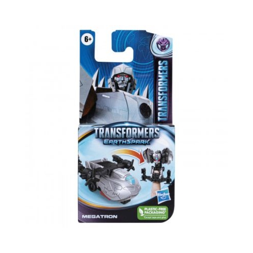Transformers 7 Earthspark Tacticon. Figurina transformabila Megatron 6. 5 cm