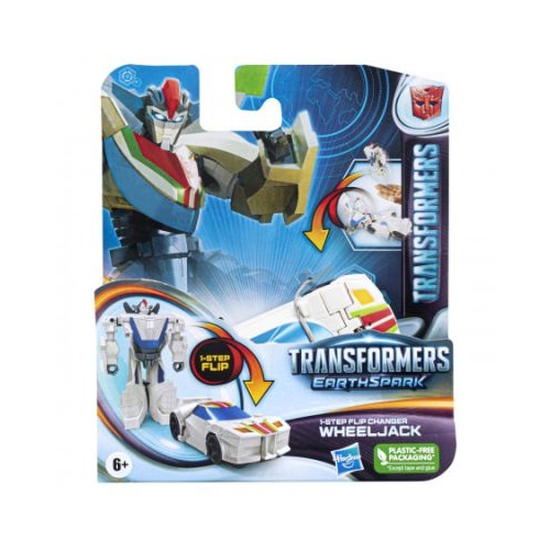 Transformers 7 Earthspark. Figurina transformabila Wheeljack 6 cm