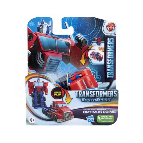 Transformers 7 Earthspark. Figurina transformabila Optimus Prime 6 cm