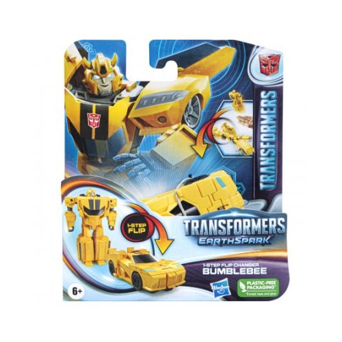 Transformers 7 Earthspark. Figurina transformabila Bumblebee 6 cm