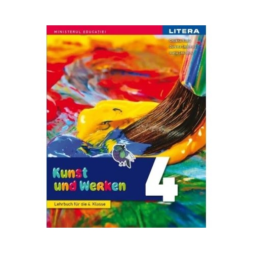 Arte vizuale si abilitati practice. Manual in limba germana. Clasa a 4-a - Cristina Rizea