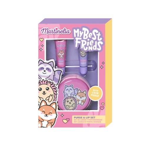 Set 2 balsamuri de buze cu gentuta Martinelia My Best Friends