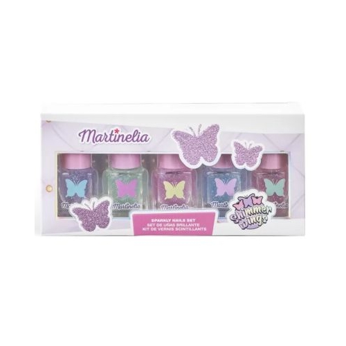 Set 5 lacuri de unghii Martinelia Shimmer Wings