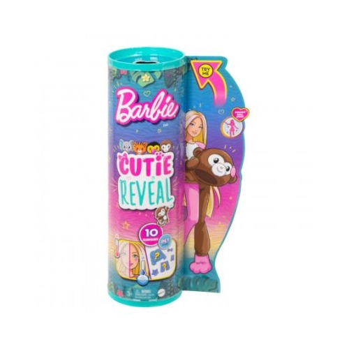 Papusa Barbie Cutie Reveal maimutica