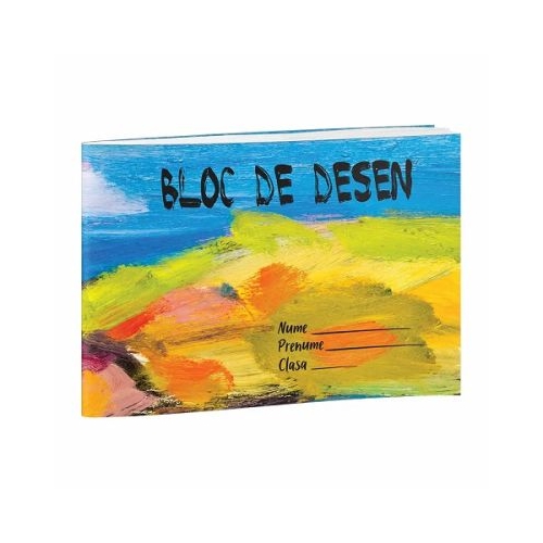 Bloc de desen capsat 176x250 24 file 100 g