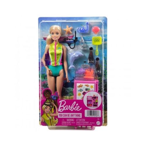Papusa biolog marin Barbie you can be anything