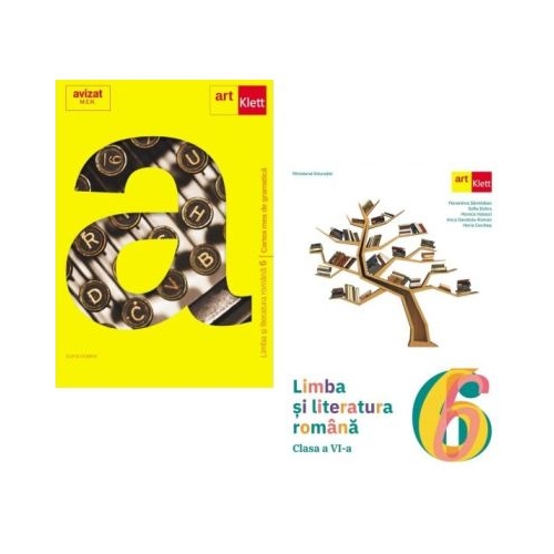 Pachet Limba si literatura romana. Cartea mea de gramatica si manualul clasa a 6-a - Florentina Samihaian Sofia Dobra