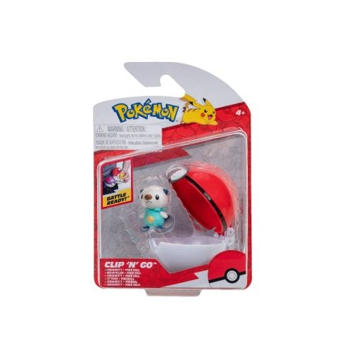 Figurine Clip N Go Oshawott amp Poke Ball