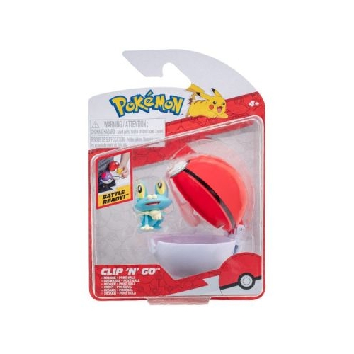 Figurine Clip N Go Froakie amp Poke Ball