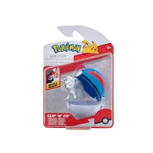 Figurine Clip N Go Alolan Vulpix amp Great Ball
