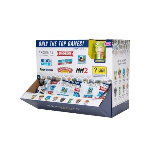 Jucarie Squooshems surpriza diverse modele cod inclus Roblox Dev Series