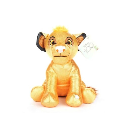Plus cu sclipici si sunete Simba 28 cm Disney 100