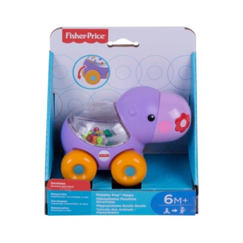 Jucarie Apasa si mergi hipopotam Fisher Price