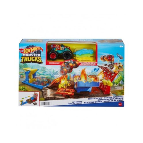 Monster trucks Set blast station