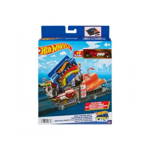 Pista Fuel station shift Hot Wheels City Explorer