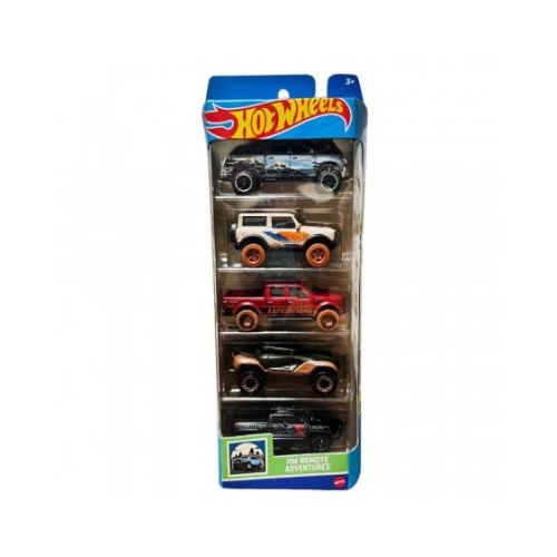 Set 5 masini Hot Wheels Remote Adventures