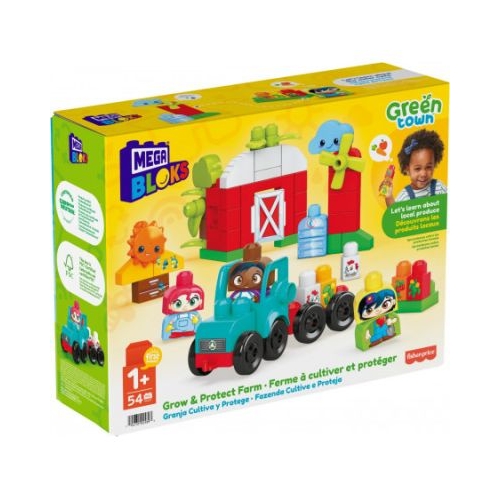 Set constructie 54 piese Mega Bloks