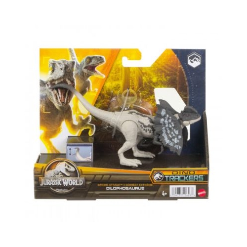 Dinozaur Dilophosaurus Jurassic World Dino Trackers Strike attack