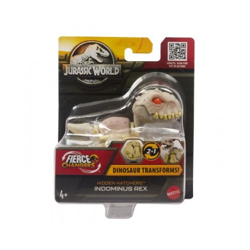 Dinozaur transformabil indominus rex Jurassic World Fierce changers Hidden hatchers