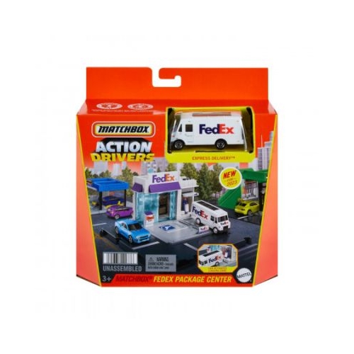 Centrul de colete Fedex Matchbox set action drivers