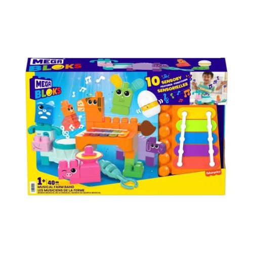 Set constructie 40 piese Mega Bloks