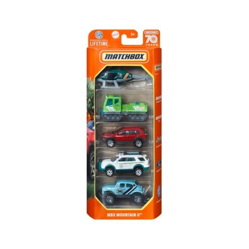 Set 5 masinute metalice Matchbox Mountain 2 scara 1 64