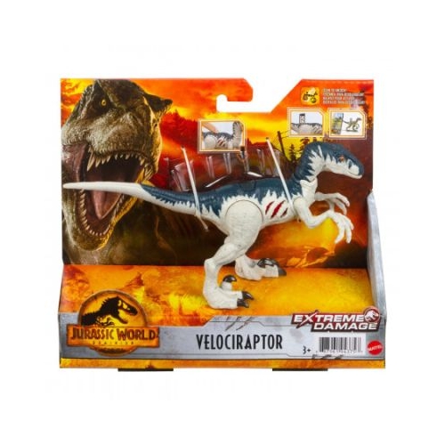 Dinozaur velociraptor Jurassic World Extreme Damage