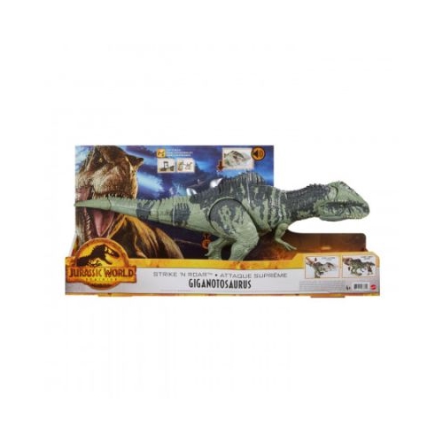 Dinozaur giganotosaurus Jjurassic World Strike n roar