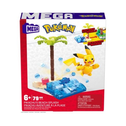 Pokemon Mega Set de constructie Plaja lui Pikachu