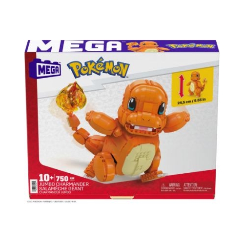 Pokemon Mega Construx Jumbo Charmander Salameche