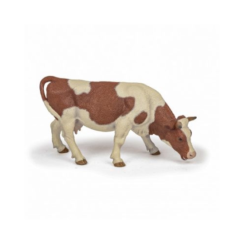 Figurina vaca Simmental pascand Papo